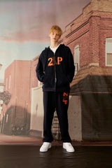 センスロゴフードジップアップ/25P SENSE LOGO HOOD ZIP UP_NAVY