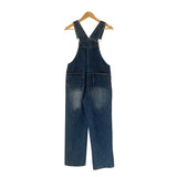 フレンチワイドデニムオーバーオールサスペンダージャンプスーツ / French wide denim overalls suspenders jumpsuit