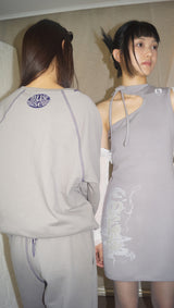 ハクオリエンタルスウェットパンツ / haku oriental sweat pants [warm gray]