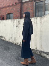 Remember corduroy long skirt 