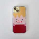SMILEY FACE HARD JELL CASE_YELLOW (CASE ONLY)