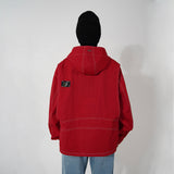 RUSTLE STITCH HOOD JP (3color!)