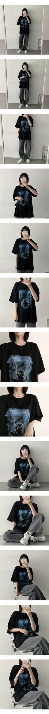 ライトキャットTシャツ / Light cat T-shirt