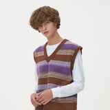 CASHLIKE BLENDED KNIT VEST_PURPLE (6610824691830)