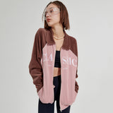 クラシックベロアジプアップ/Classic velour Zip-up [Pink]