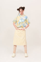 タイダイヒートセンシング 半袖 Tシャツ / TIE DYE HEAT SENSING T-SHIRT KH [BLUE]