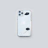 ニートブラックフォンケース / Neat black phone case