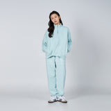 BIG SCRIPT LOGO EMBOSSING SWEAT PANTS SKYBLUE 