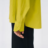Crinkle Basic Shirts [Lime] (6592017596534)