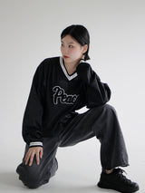 ピースナイロンスウェットシャツ / Piece Nylon Sweatshirt