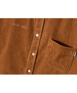 TL Corduroy Oversize Shirt (Brown)