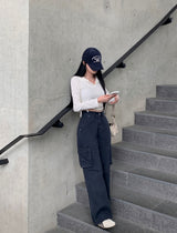 [BELLIDE MADE] Colorful Cotton Cargo Pants