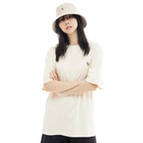 オーバーフィットマシュマロポイントショートスリーブT/OVERFIT MARSHMALLOW POINT SHORT-SLEEVED T-CREAM