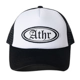 BLACK ATHR TRUCKER CAP