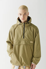 コージーフーデッドアノラックジャケット/BSR2223FWJK083 COZY HOODED ANORAK JACKET KHAKI