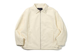 ヴィーガンレザーシングルジャケット / VEGAN LEATHER SINGLE JACKET_OATMEAL