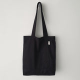 ツイルシンプルラインバッグ - black