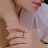 サファイア ウォーター ドロップ リング / Sapphire Water Drop Ring