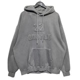 (UNISEX) ダブルパッチ羊起毛オーバーフード