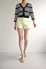ホットサマーエイドジーンズ / HOT SUMMER ADE JEANS / LIME SHORT PANTS