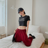 ロベット クロップ Tシャツ / Lovett Crop T-shirt (4color)
