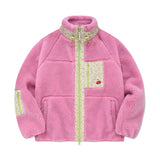 チェリーポケットフリースジャンパー / CHERRY POCKET FLEECE JUMPER [PINK]