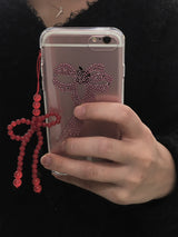 pink ribbon phone case