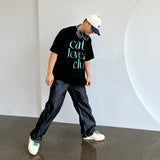 キャットラバーズクラブミントレタリングTシャツ / CAT LOVERS CLUB MINT LETTERING T-SHIRTS(3 COLORS)