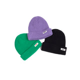 ラバーワッペンビーニー / BSR2223FWBN032 BS RUBBER WAPPEN BEANIE BLACK