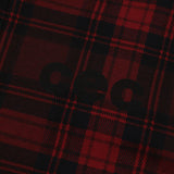 CECチェックジップアップフーディ（レッド）