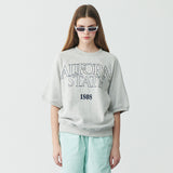 CALIFORNIA HALF SLEEVE RAGLAN SWEATSHIRT (GREY) (6543164833910)