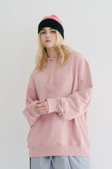 BSRBTステッチパーカー / BSR2223FWPO065 BSRBT STITCH HOODIE LIGHT PINK