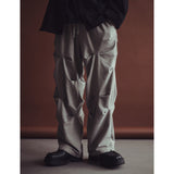 ピグメントウォッシュドクリースパンツ / PIGMENT WASHED CREASE PANTS_GR