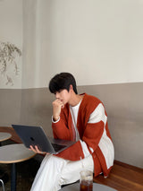 ハイトカラーカーディガン / Height Color Cardigan (3 colors)