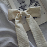 Long Jacquard Ribbon Hair Pin (6611858751606)