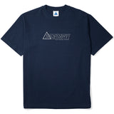25P TRIANGLE GLITTER LOGO T-SHIRT (6554683310198)
