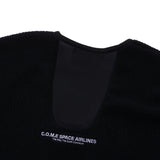 [UNISEX] Fleece Bolero Jacket (Black) (6656040501366)