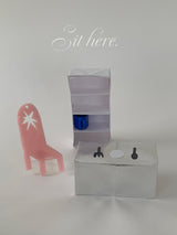 チェアキーリング / Pinkchair keyring