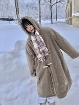 Aomori hood duffle coat