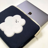 クラウドチェーンベアパソコンケース13'' / Cloud chanibear Laptoppouch 13"