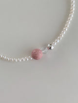 モヌッフパールネックレス / [925silver] Monuff Pearl Necklace