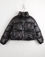 [6oz/4color] マレムレザースナップクロップショートパディング