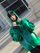 Am High Glossy Hood Jacket (3color)
