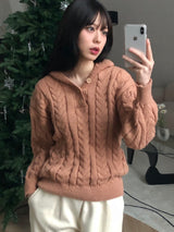 Siren knit hood