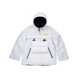 [UNISEX] EMT Bag Anorak Faux-Shearling Coat (White) (6656029163638)