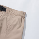 フロントカットウォームアップパンツ / FRONT CUT WARM UP PANTS - BEIGE