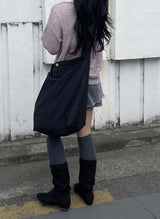ベーシックアルパカVネックニット / Basic alpaca v-neck knit