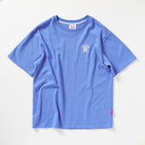 フラワープリントルーズフィットTシャツ / FLOWER PRINT LOOSE FIT T-SHIRT _ BLUE