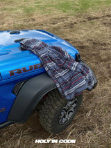 No.0450 P pattern fleece hood JK (3color)
