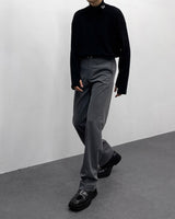 モネルトバックバンディングスラックス/MO NELT Back Banding Slacks (Set - Up / 2 colors)
